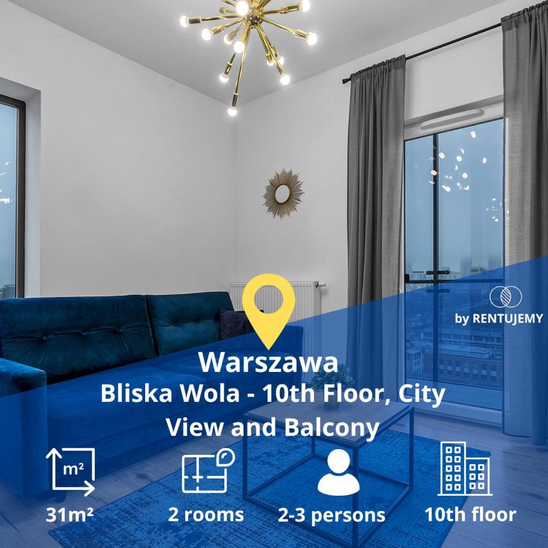 Warsaw Business Apartments - Air Conditioning, 10Th Floor, City View, Balcony - By Rentujemy Екстериор снимка